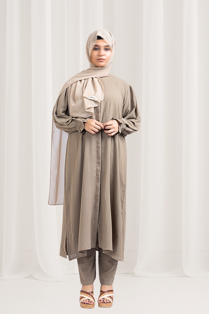 Olive Modest Co-ord Set
