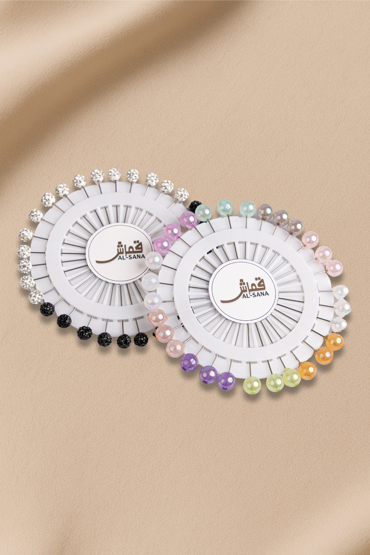 Multicolor Large Hijab Pins