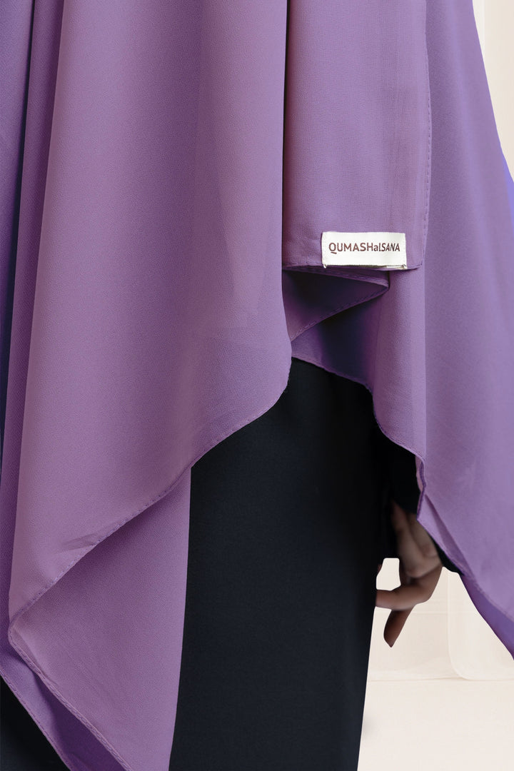 Premium Georgette Hijab – Lavender