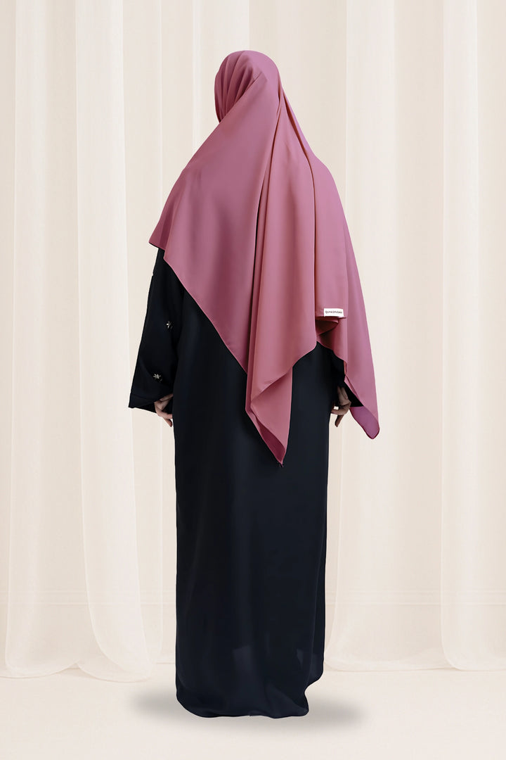Premium Georgette Hijab –Turkish Rose