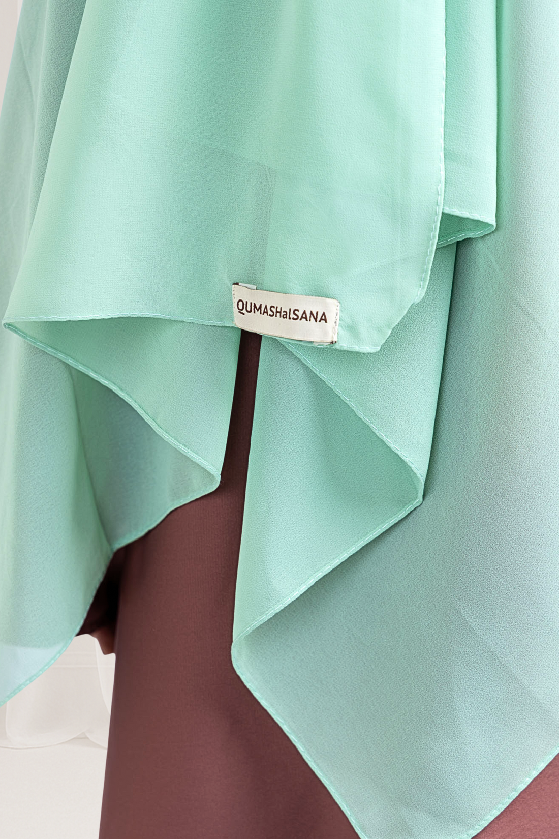 Subtle Blossom Brown Embroidered Abaya