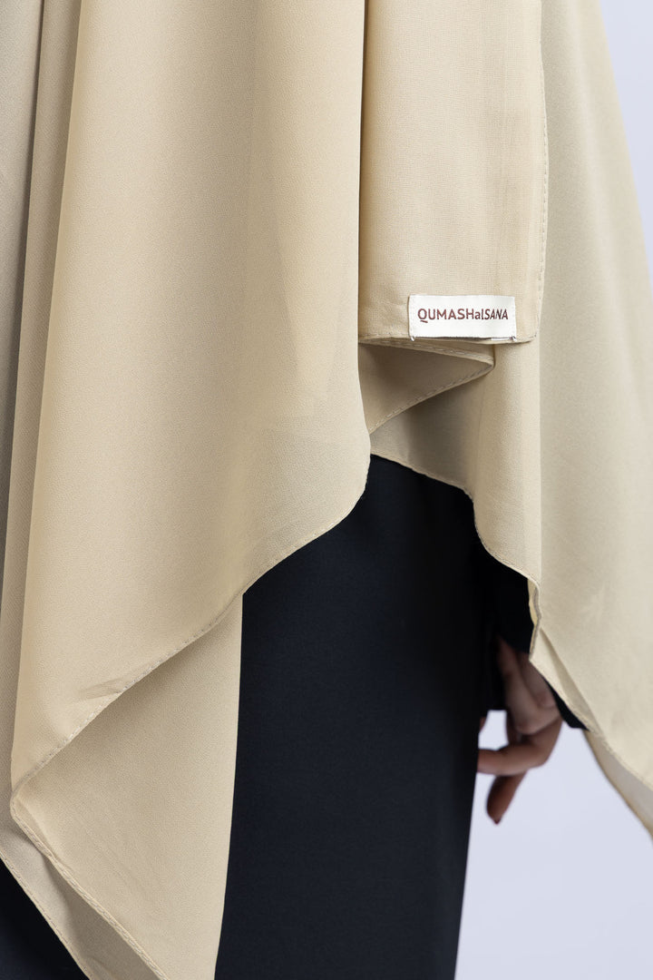 Premium Georgette Hijab – Mushroom