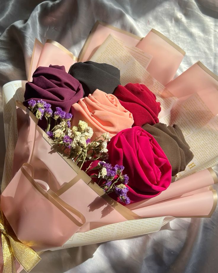 6 Hijab Bouquet- Georgette Hijab