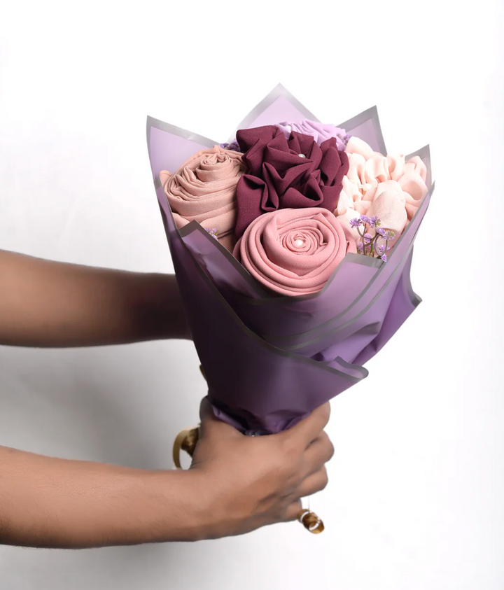 6 Hijab Bouquet- Georgette Hijab