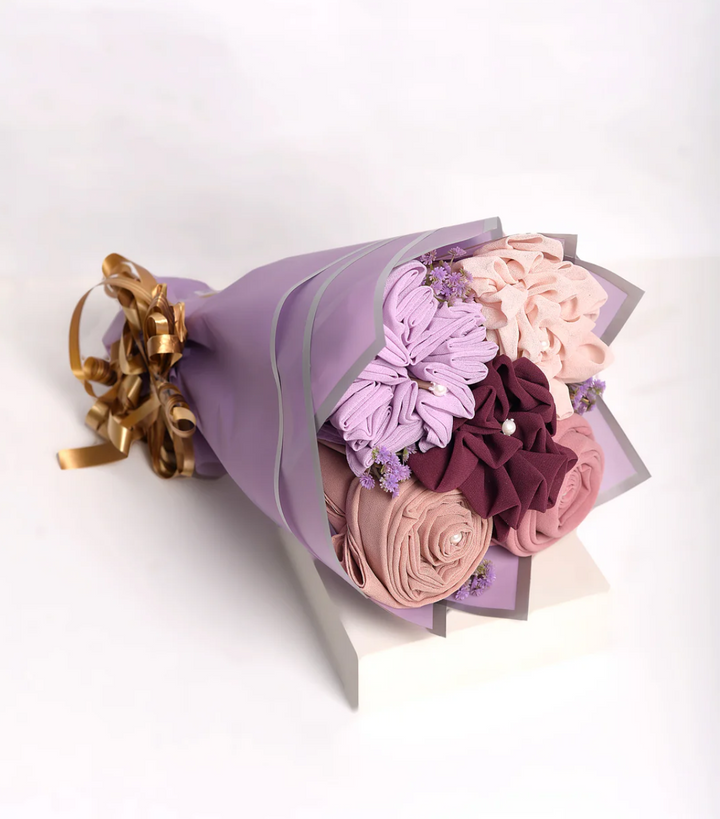 6 Hijab Bouquet- Georgette Hijab